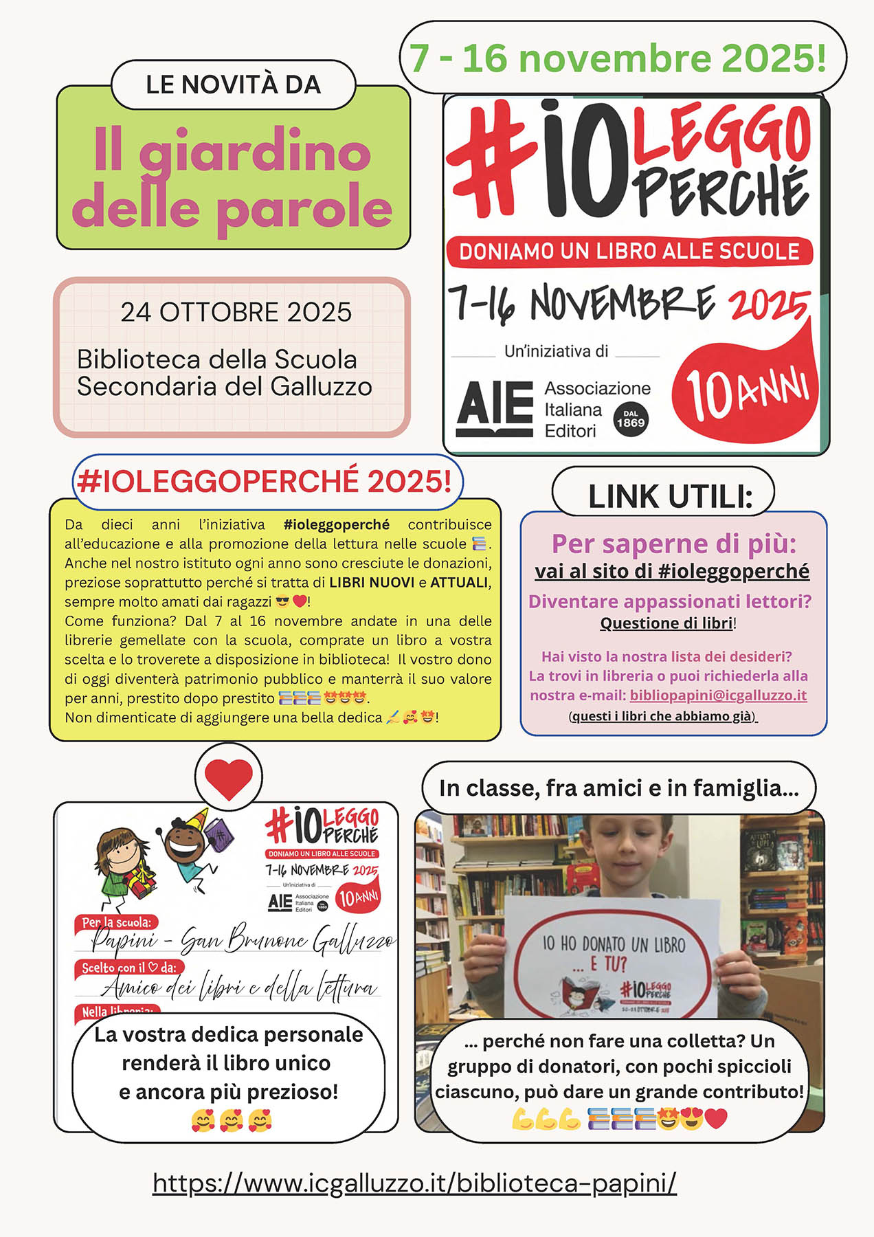 Notizie di ottobre ioleggoperche