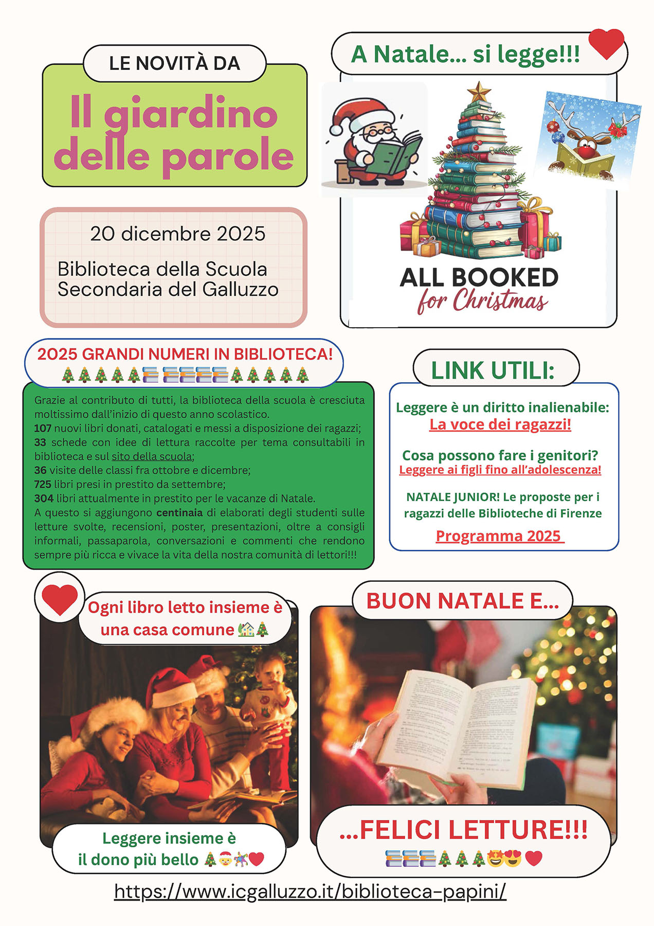 Notizie di dicembre 2025 grandi numeri in Biblioteca!